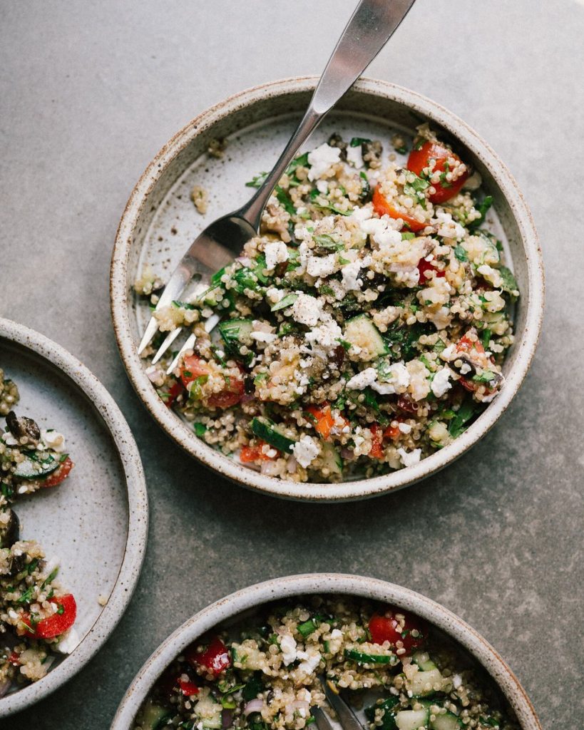 GREEK QUINOA SALAD