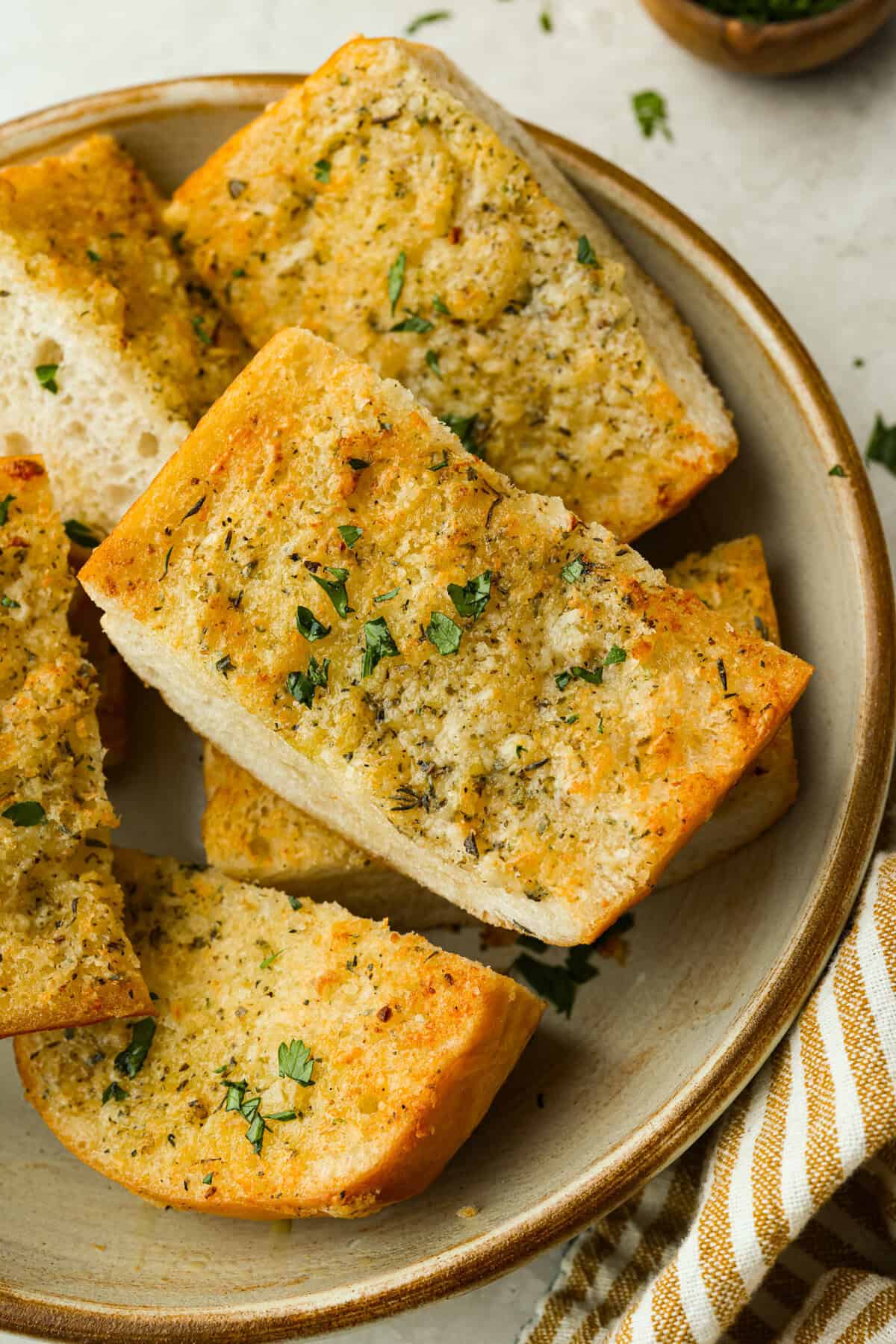 Air Fryer Garlic Bread