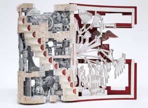 Meticulously Sculpted Books by Brian Dettmer Explore the Inner Workings of Information