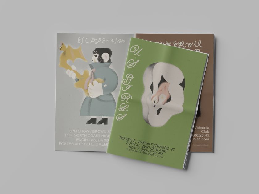 Sergio Membrillas turns a year of gig posters into a collectable newspaper