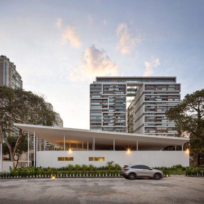 Estúdio Leonardo Zanatta gives São Paulo pavilion “harp-like” form